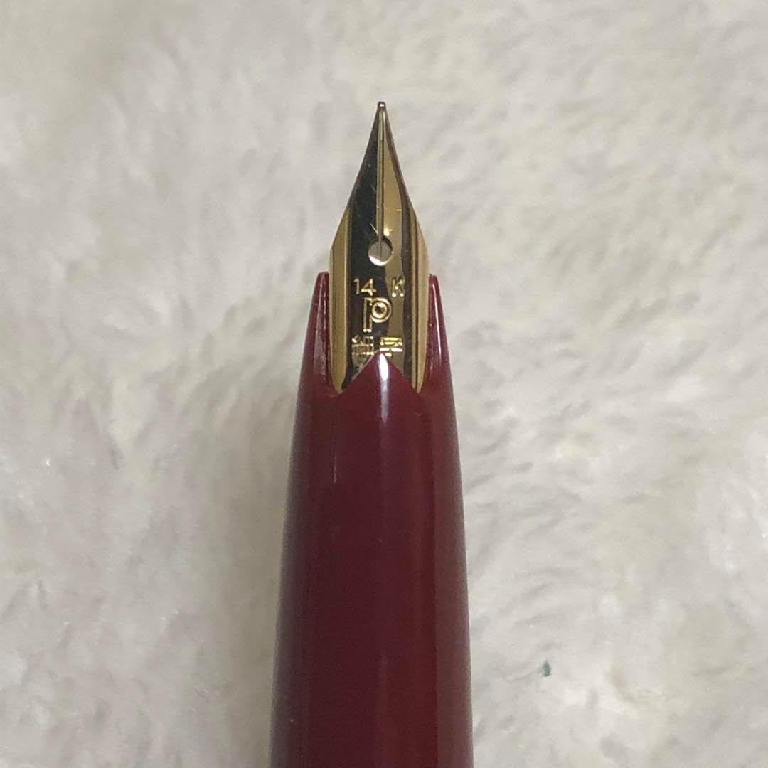 14金ペン先 プラチナ デスクペン 万年筆 字幅 細字 廃番 14金ペン先